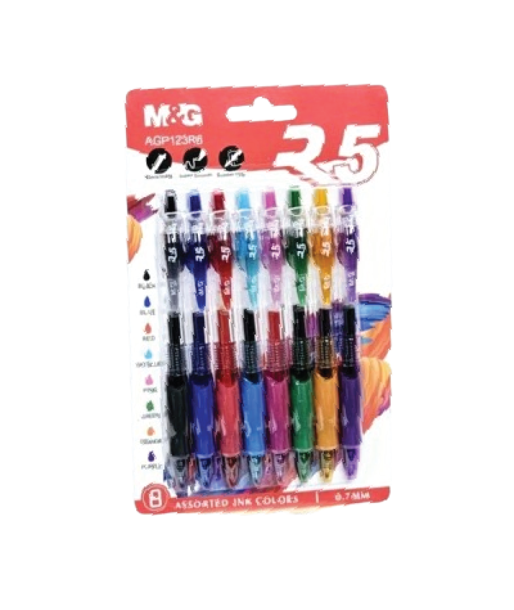 M&G R5 GEL PEN 0.7MM-MIX