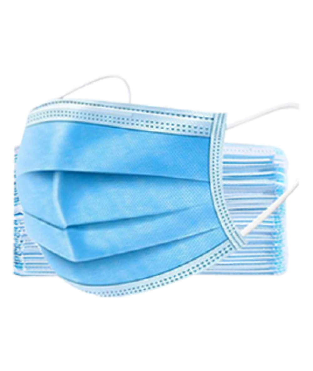 3PLY DISPOSABLE PROTECTIVE MASK 50PCS 