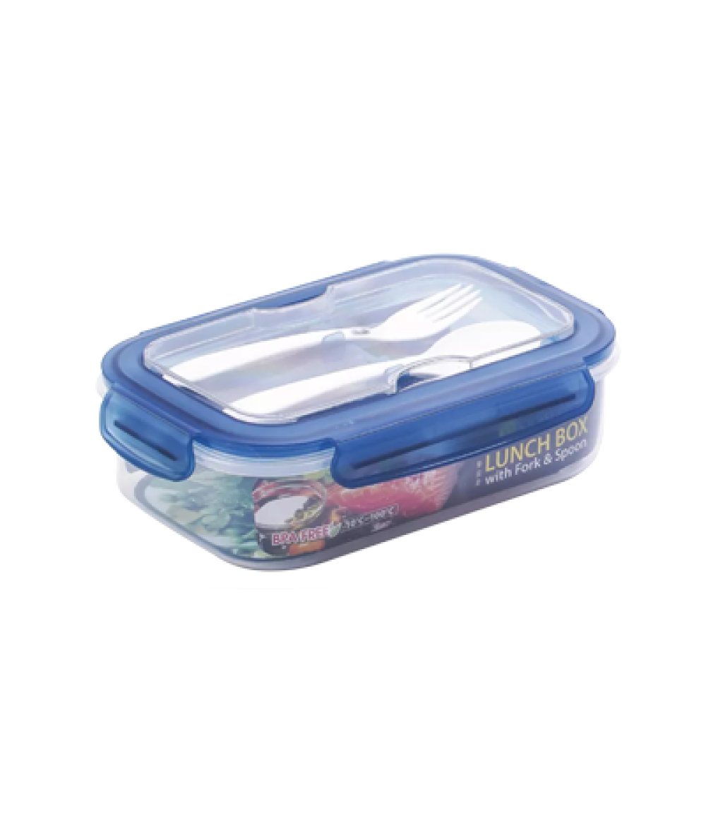 ELIANWARE LUNCH BOS WITH FORK&SPOON 1300L-E675